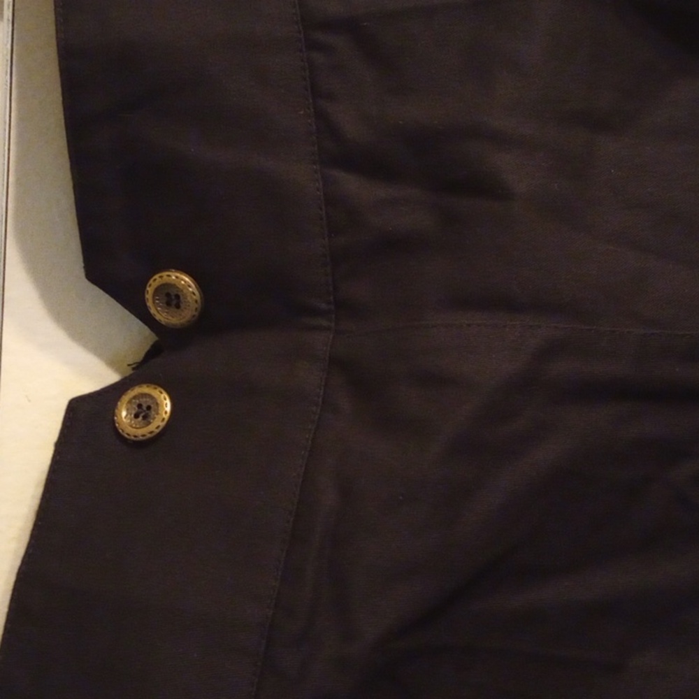 Double-Breasted Black Slacks Small - image 5